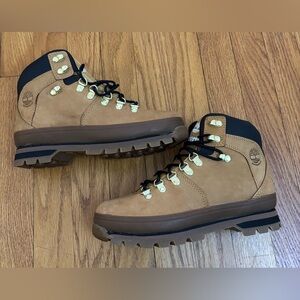 Timberland Boots Women’s 6 Wheat Euro Hiker Rebotl Gorpcore New No Box